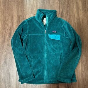 Patagonia Women's Teal Fleece Jacket